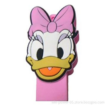 Carton USB Flash Memory in Novel Style, Can be with Cute Accessories, Preload Data Service Welcomed